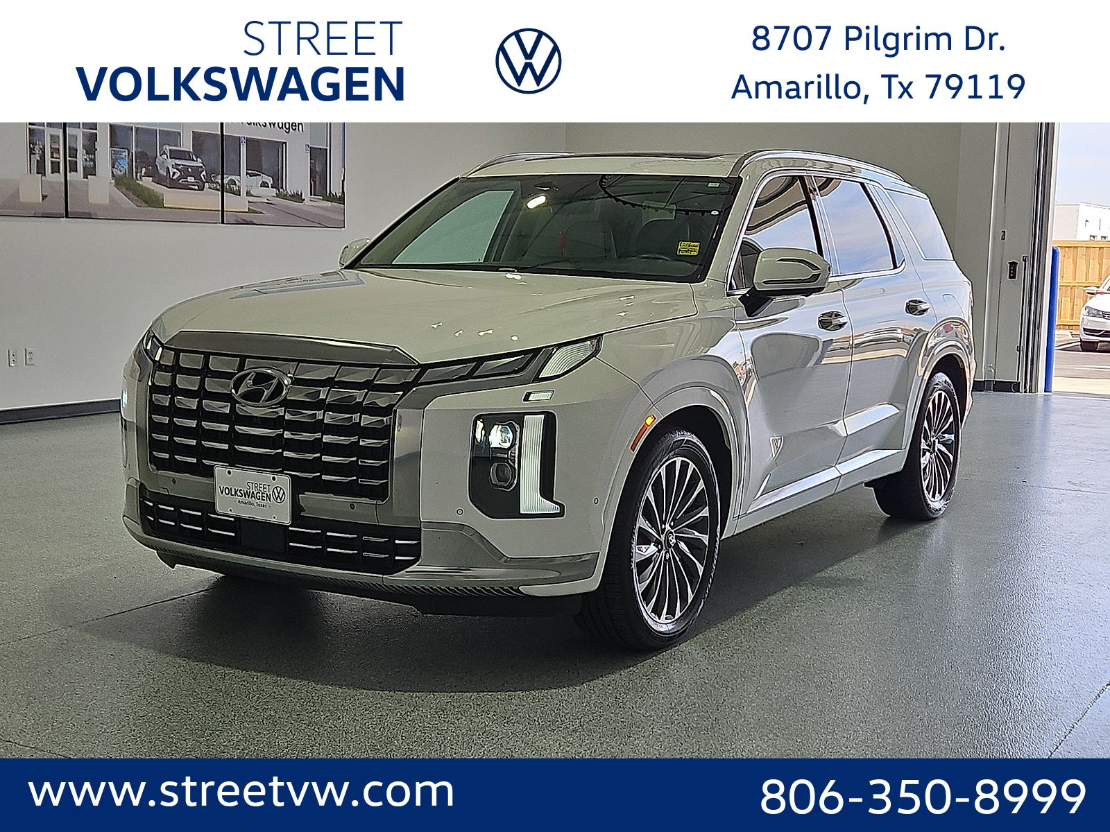 Hyper White - Wc9 2024 Hyundai Palisade Calligraphy AWD SUV / Crossover All-Wheel Drive Automatic