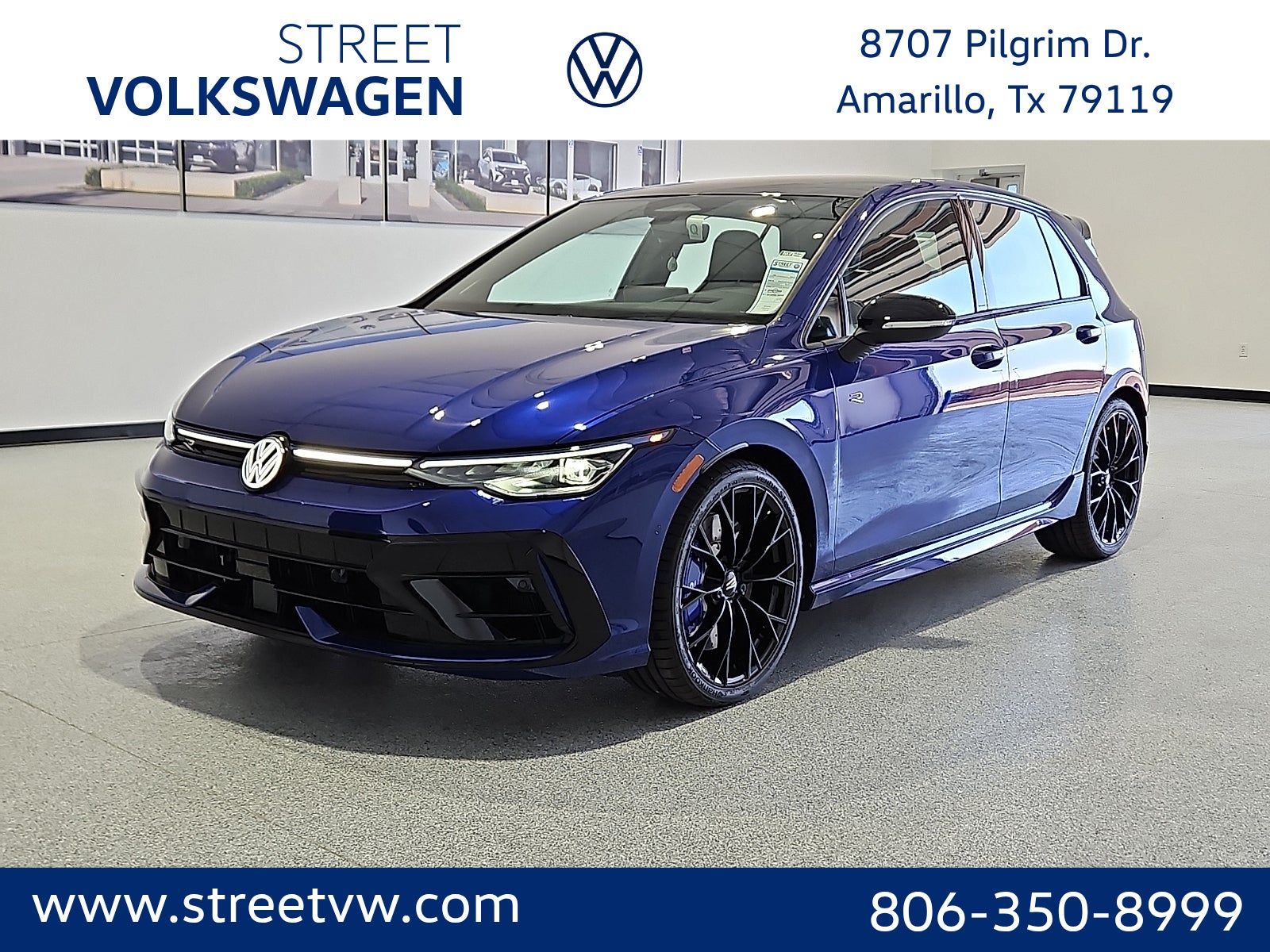 Lapiz Blue Metallic 2026 Volkswagen Golf R 4Motion Hatchback All-Wheel Drive Automatic
