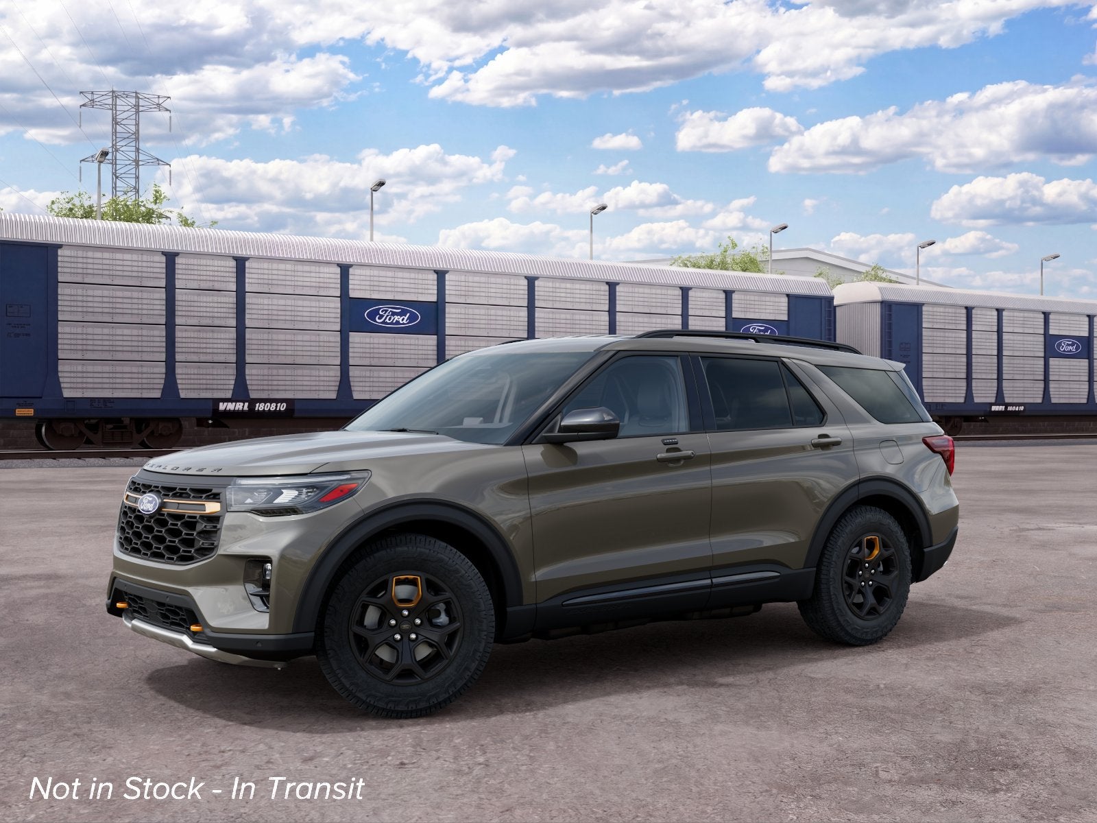 Marsh Gray 2027 Ford Explorer SUV / Crossover All-Wheel Drive Automatic