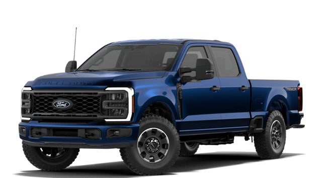 Neptune Blue 2027 Ford F-250 Super Duty Pickup Truck Four-Wheel Drive Automatic