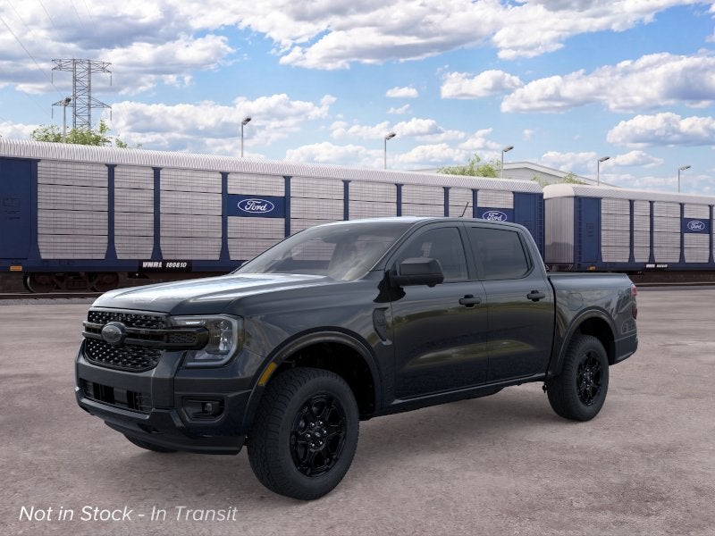 Shadow Black 2026 Ford Ranger Pickup Truck Four-Wheel Drive Automatic