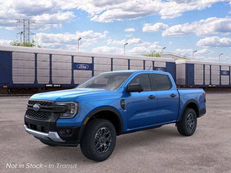 Velocity Blue Metallic 2026 Ford Ranger Pickup Truck Four-Wheel Drive Automatic