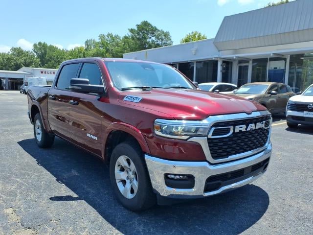 Red 2025 RAM 1500 Pickup Truck Four-Wheel Drive Automatic