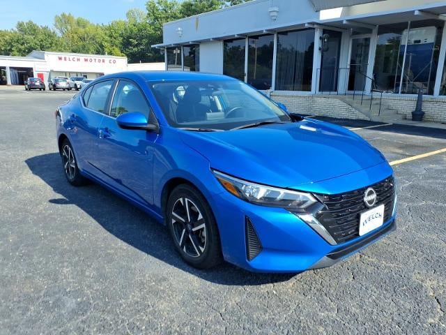 Electric Blue Metallic 2025 Nissan Sentra Sedan Front-Wheel Drive Continuously Variable Transmission