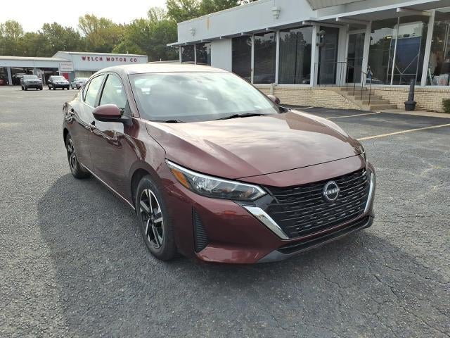 Rosewood Metallic 2025 Nissan Sentra Sedan Front-Wheel Drive Continuously Variable Transmission