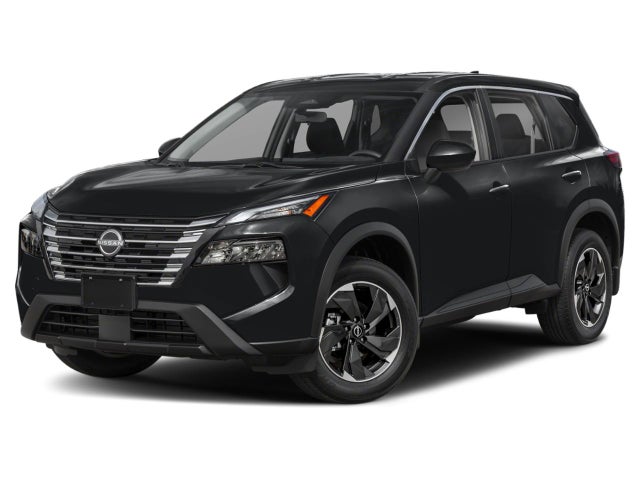 Super Black 2025 Nissan Rogue SUV / Crossover Front-Wheel Drive Continuously Variable Transmission