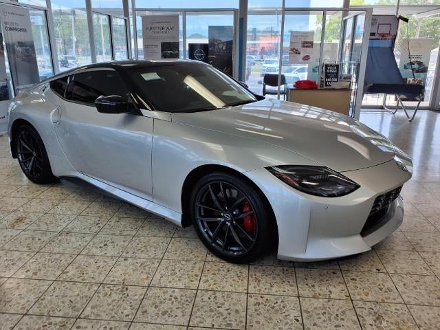 Two Tone Brilliant Silver Metallic Super Black 2024 Nissan Z Coupe Rear-Wheel Drive 9-Speed Automatic