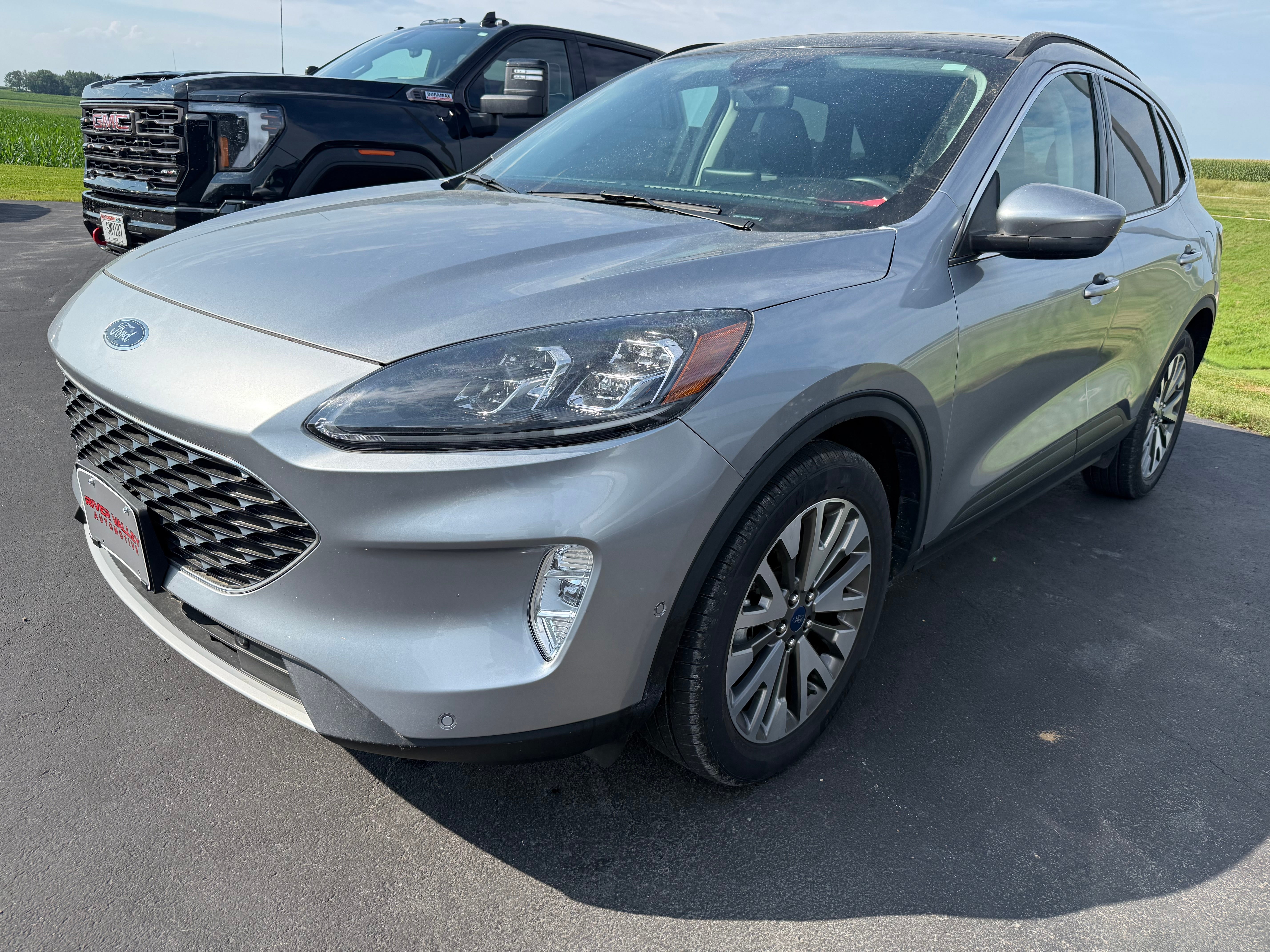 Silver 2021 Ford Escape SUV / Crossover All-Wheel Drive Automatic