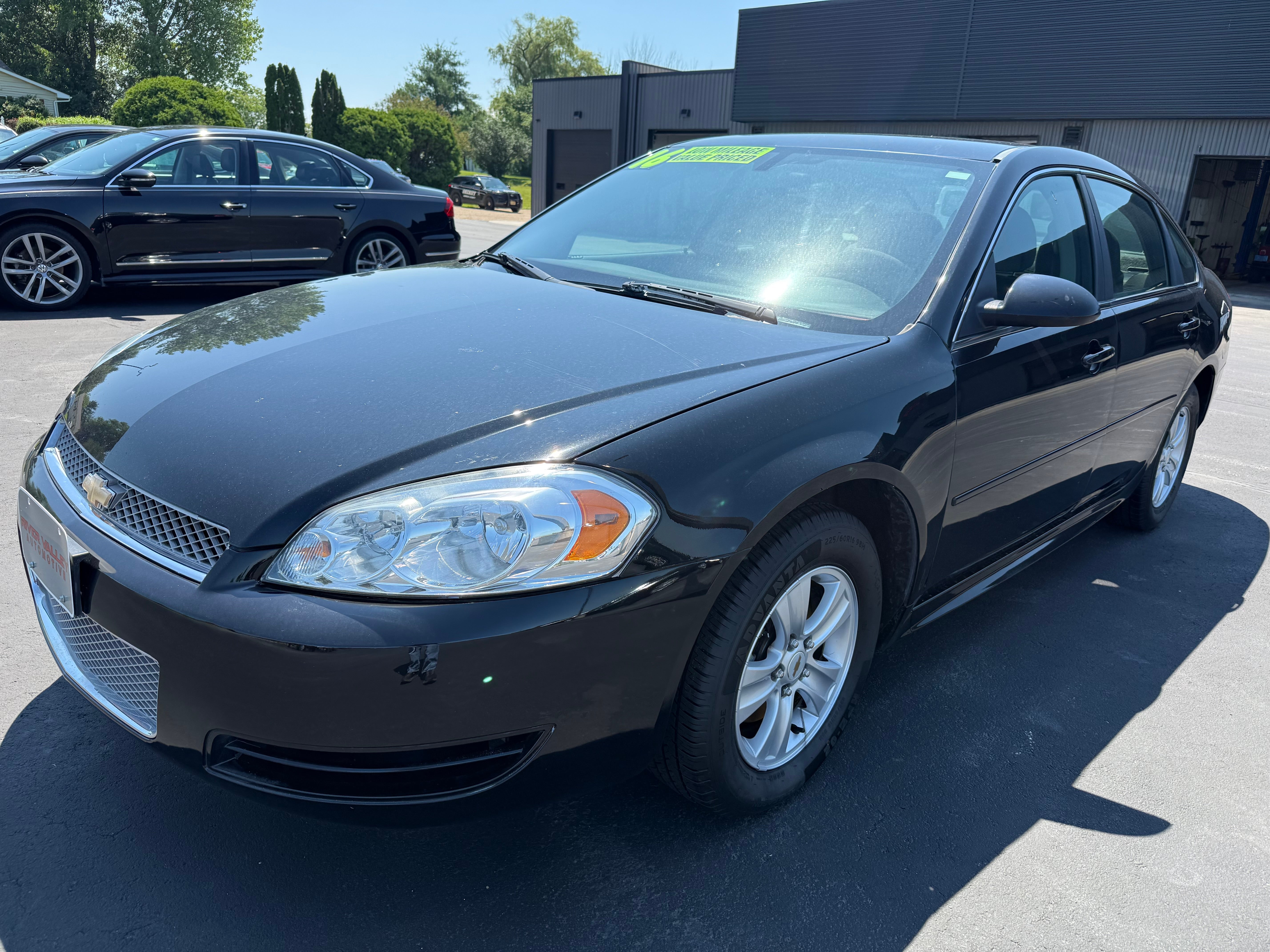 Black 2016 Chevrolet Impala Limited Sedan Front-Wheel Drive Automatic