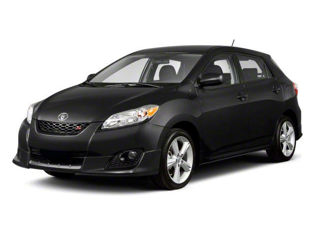 Black 2010 Toyota Matrix Hatchback Front-Wheel Drive Automatic