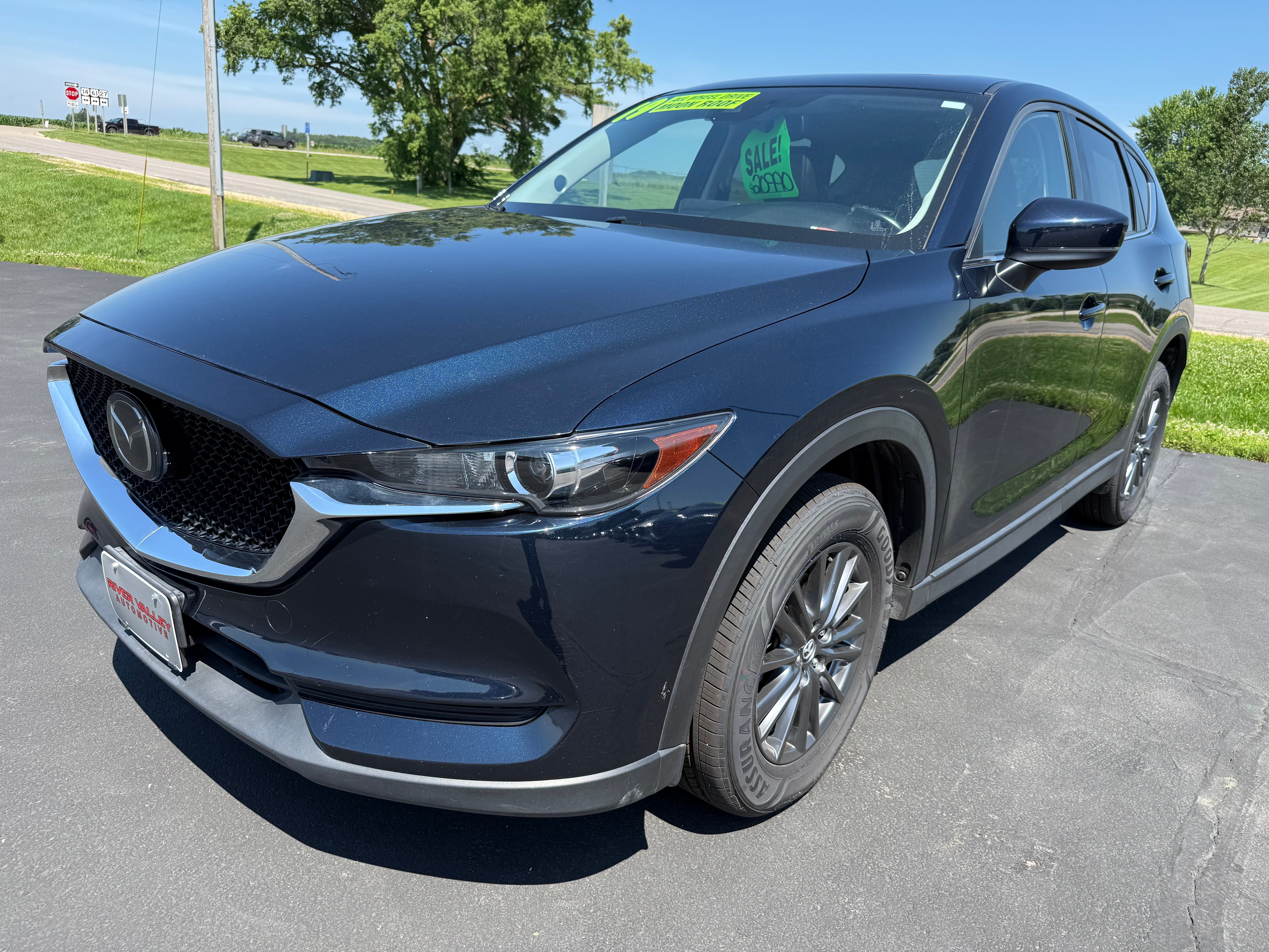 Deep Crystal Blue Mica 2019 Mazda CX-5 SUV / Crossover All-Wheel Drive Automatic