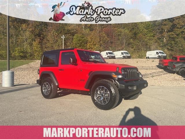Firecracker Red Clearcoat 2026 Jeep Wrangler SUV / Crossover Four-Wheel Drive 8-Speed Automatic