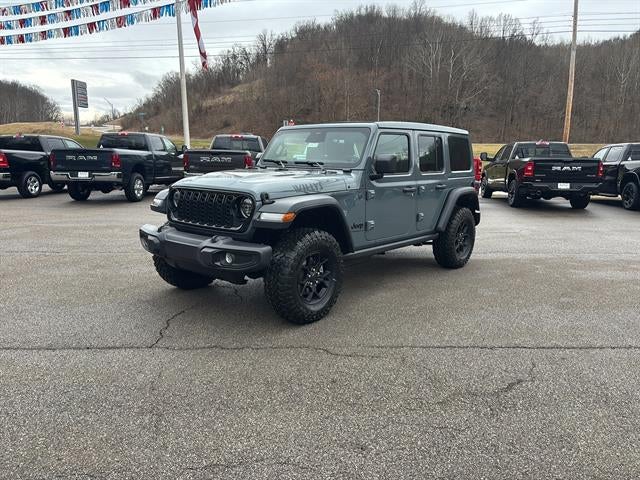 Anvil Clear-Coat Exterior Paint 2026 Jeep Wrangler SUV / Crossover Four-Wheel Drive 8-Speed Automatic