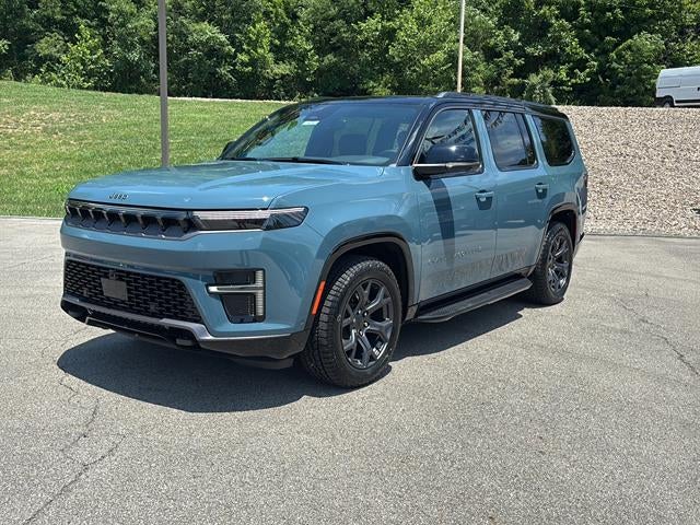 Gray (Steel Blue Exterior Paint) 2026 Jeep Grand Wagoneer SUV / Crossover Four-Wheel Drive 8-Speed Automatic