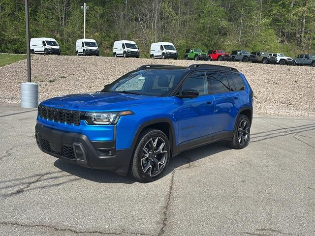 Hydro Blue Pearl-Coat Exterior Paint 2026 Jeep Cherokee SUV / Crossover Four-Wheel Drive Continuously Variable Transmission