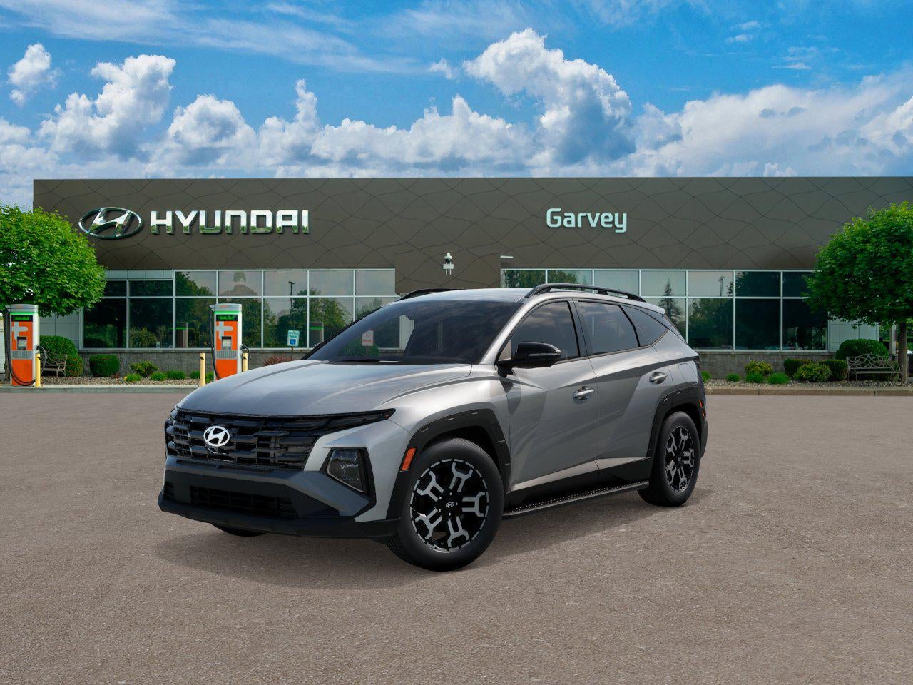 Shimmering Silver 2026 Hyundai Tucson SUV / Crossover All-Wheel Drive Automatic