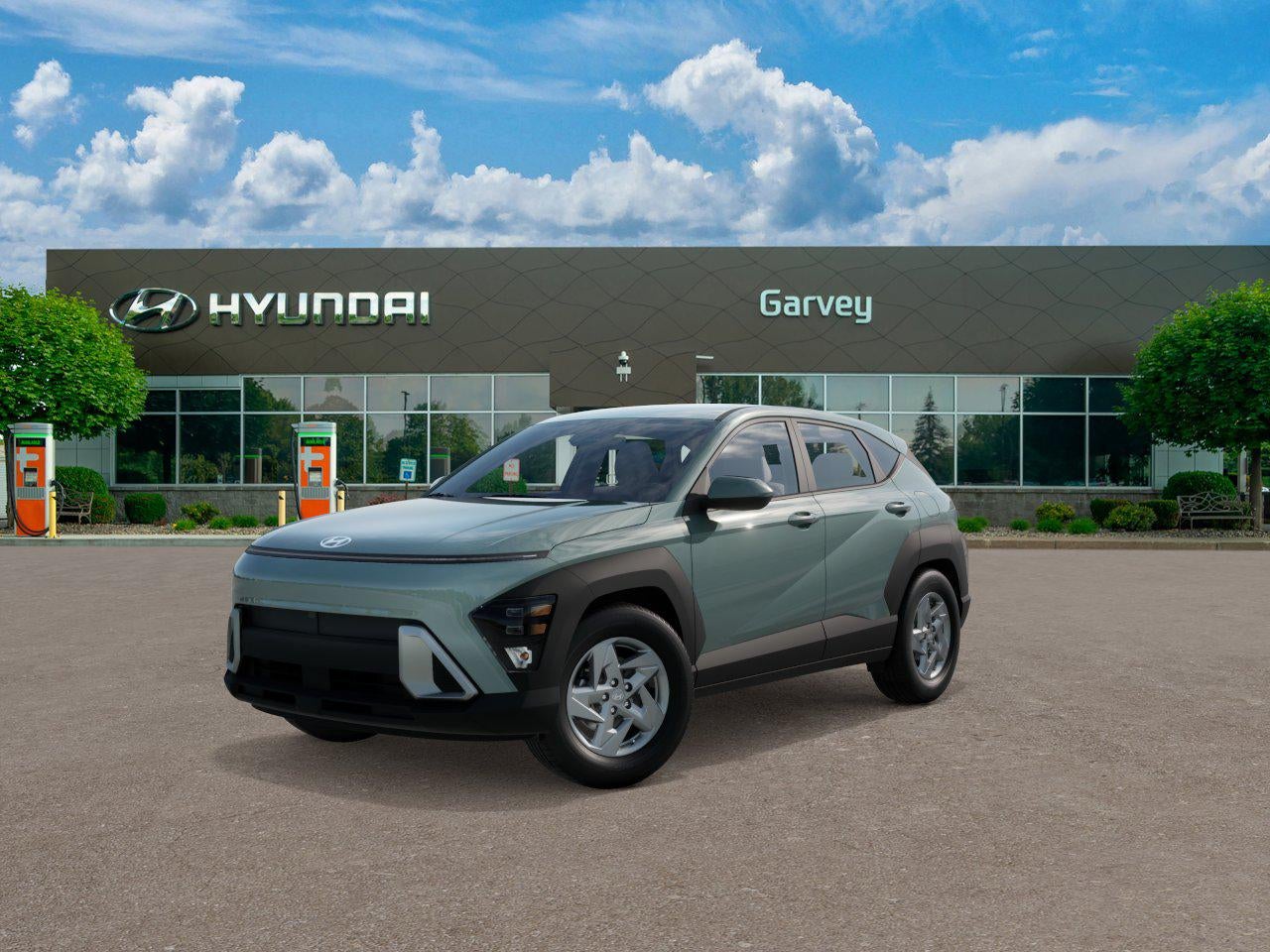 Mirage Green 2027 Hyundai Kona SUV / Crossover All-Wheel Drive Continuously Variable Transmission