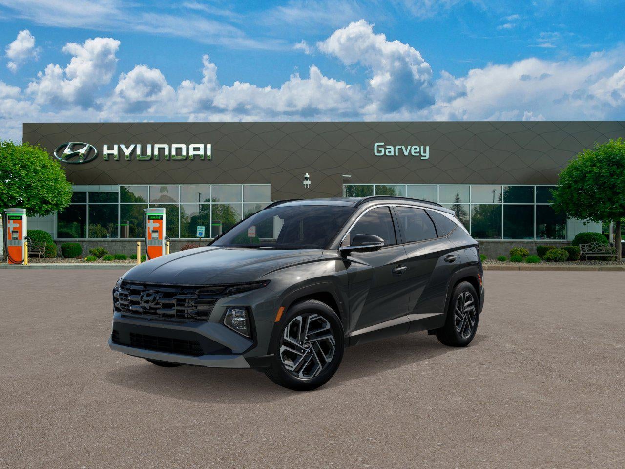 Amazon Gray 2026 Hyundai Tucson Hybrid Plug-In Limited AWD SUV / Crossover All-Wheel Drive Automatic