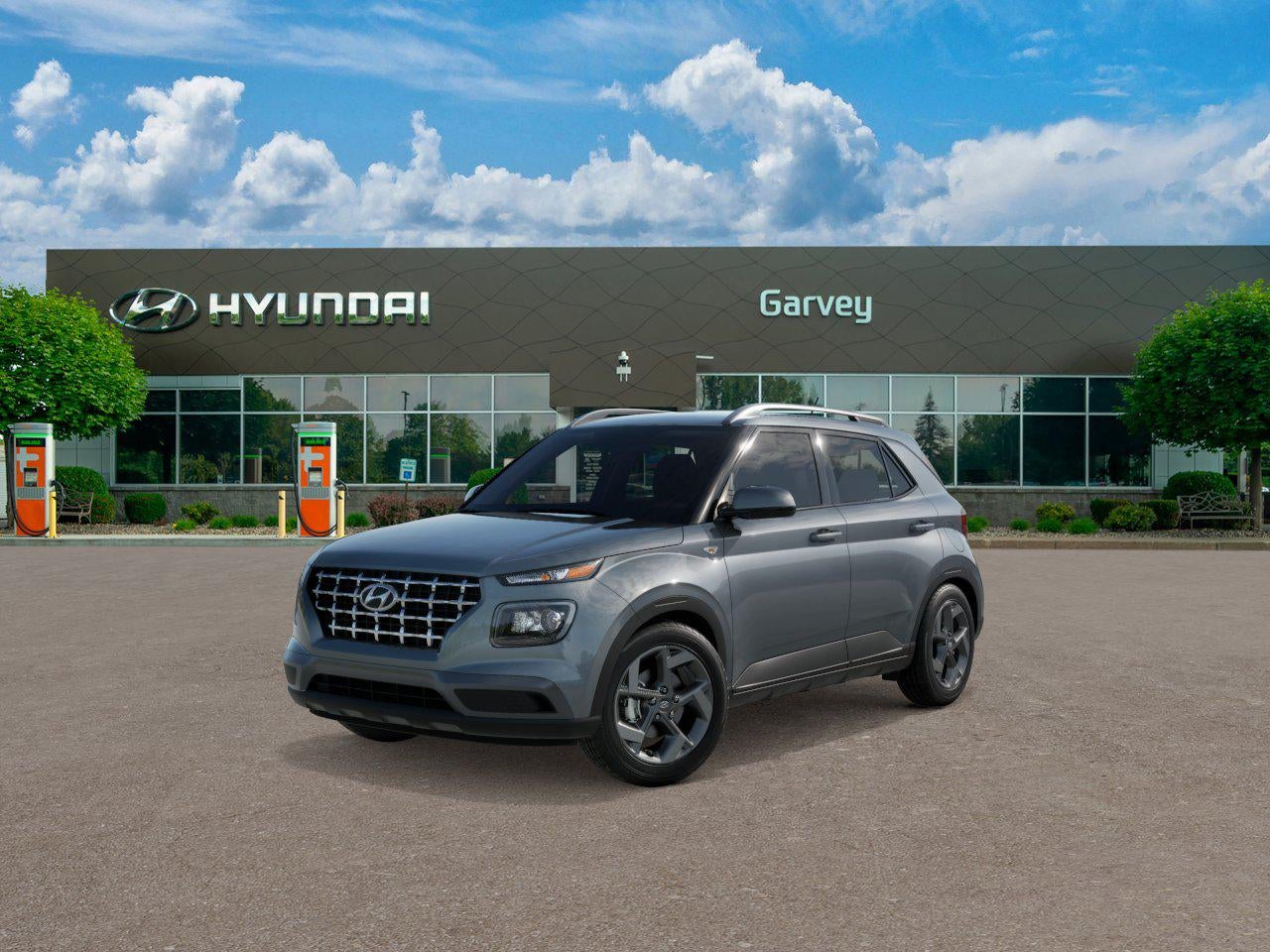 Ecotronic Gray 2026 Hyundai Venue SEL FWD SUV / Crossover Front-Wheel Drive Continuously Variable Transmission