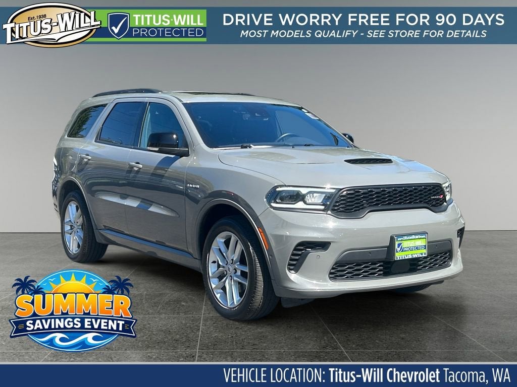 Gray 2025 Dodge Durango R/T AWD SUV / Crossover All-Wheel Drive Automatic