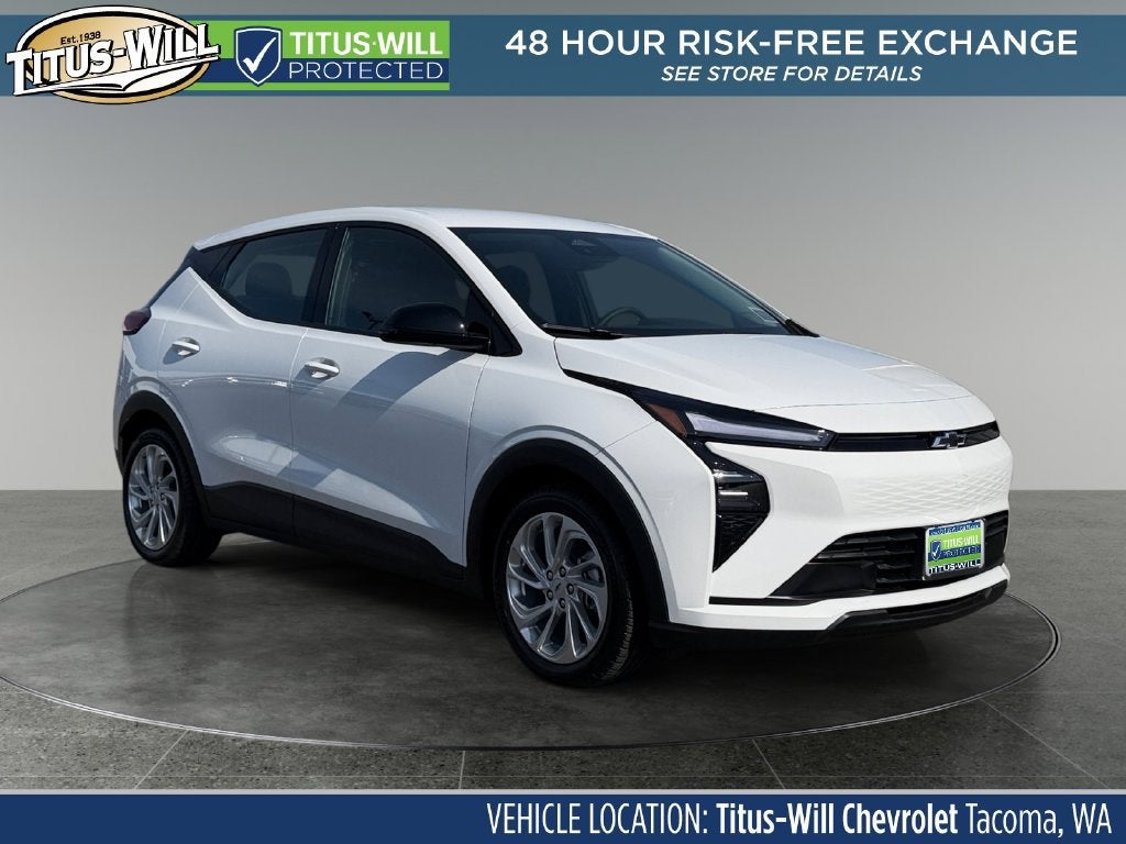 Summit White 2027 Chevrolet Bolt SUV / Crossover Front-Wheel Drive Automatic