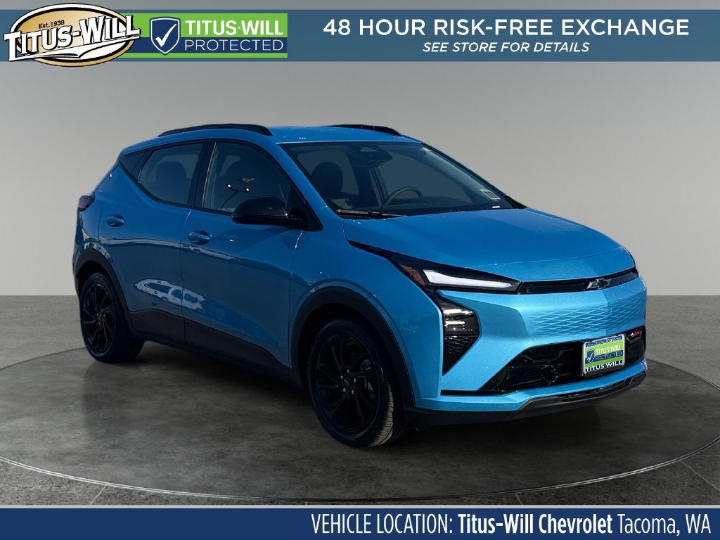 Marina Blue Metallic 2027 Chevrolet Bolt SUV / Crossover Front-Wheel Drive Automatic