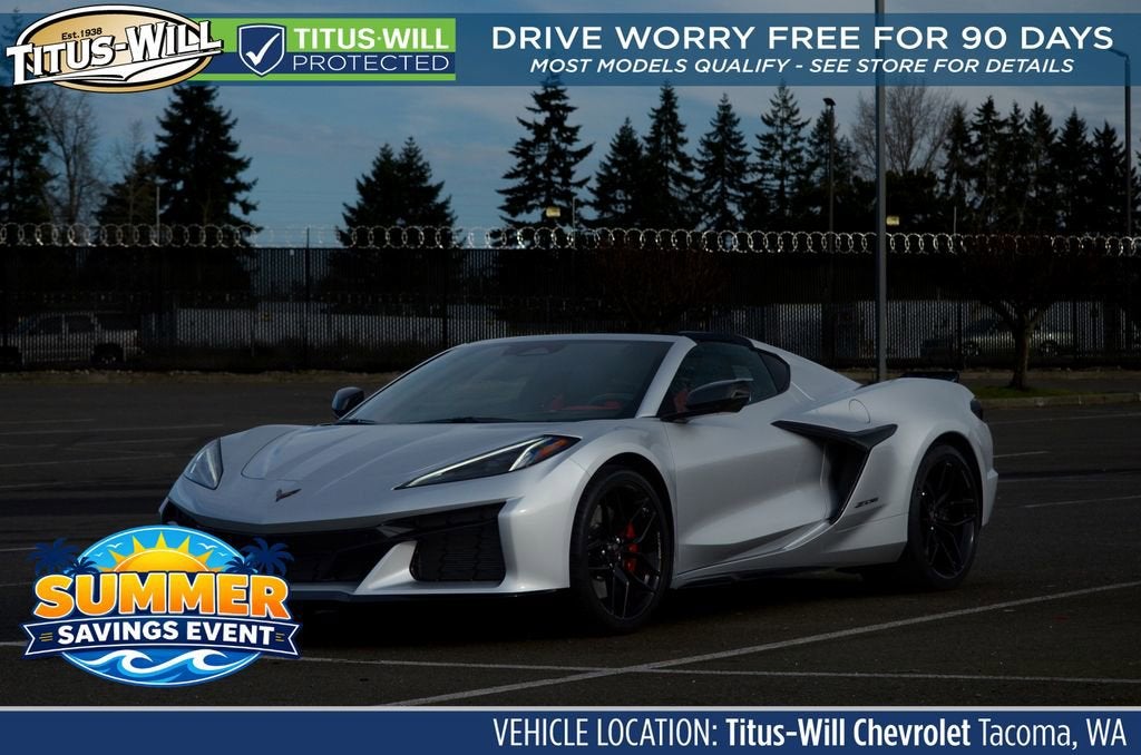 Blade Silver Metallic 2026 Chevrolet Corvette Z06 3LZ Coupe RWD Coupe Rear-Wheel Drive Automatic