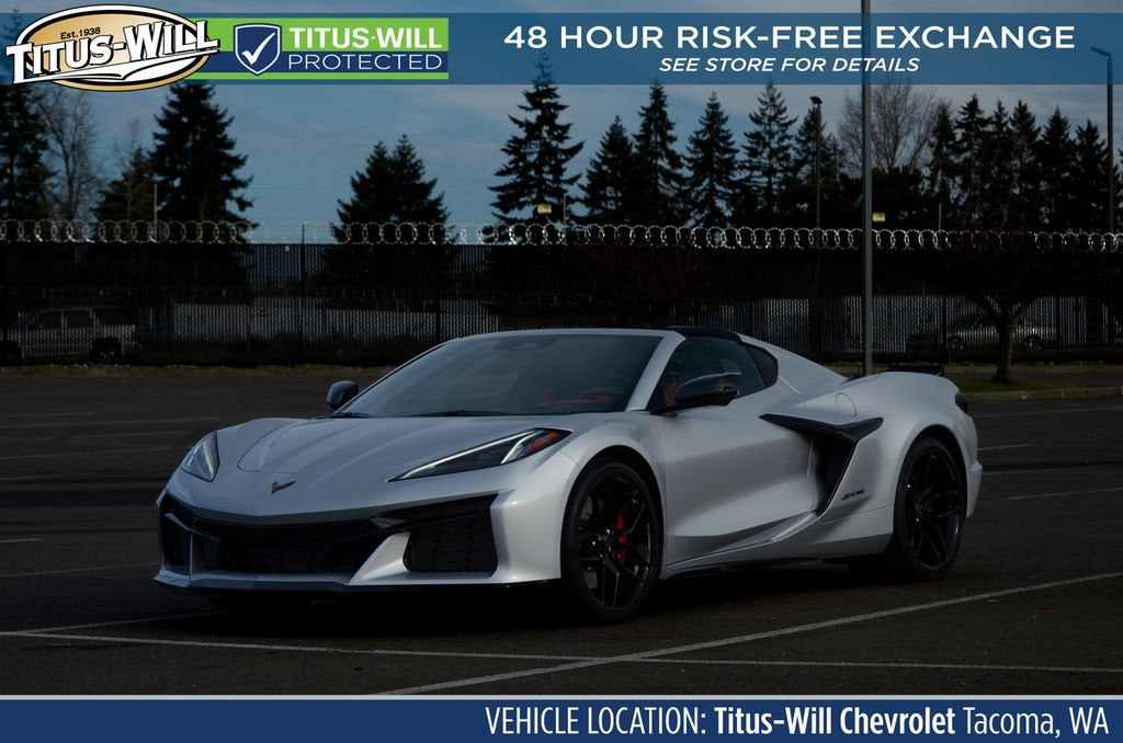 Blade Silver Metallic 2026 Chevrolet Corvette Coupe Rear-Wheel Drive Automatic