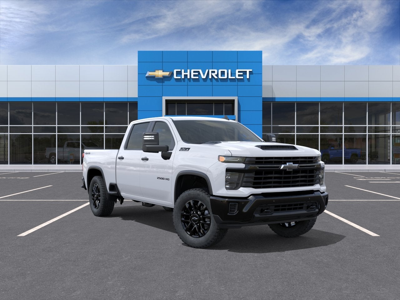 Summit White 2026 Chevrolet Silverado 2500HD Pickup Truck Four-Wheel Drive Automatic