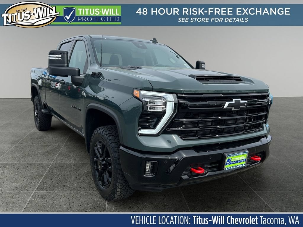 Cypress Gray 2026 Chevrolet Silverado 3500HD Pickup Truck Four-Wheel Drive Automatic