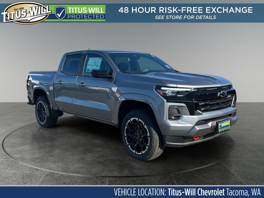Sterling Gray Metallic 2026 Chevrolet Colorado Pickup Truck Four-Wheel Drive Automatic