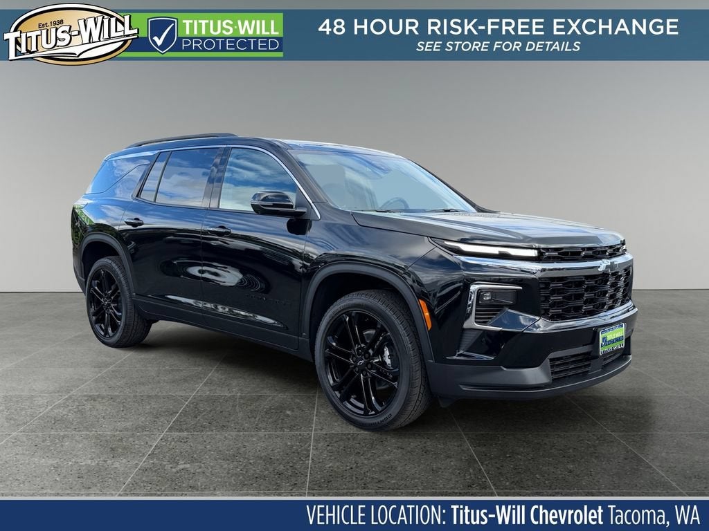 Mosaic Black Metallic 2026 Chevrolet Traverse SUV / Crossover Four-Wheel Drive Automatic