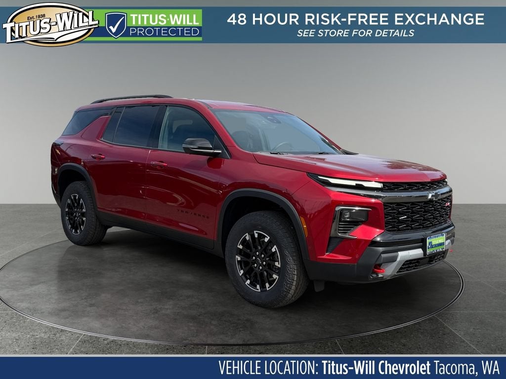 Radiant Red Tintcoat 2026 Chevrolet Traverse SUV / Crossover Four-Wheel Drive Automatic