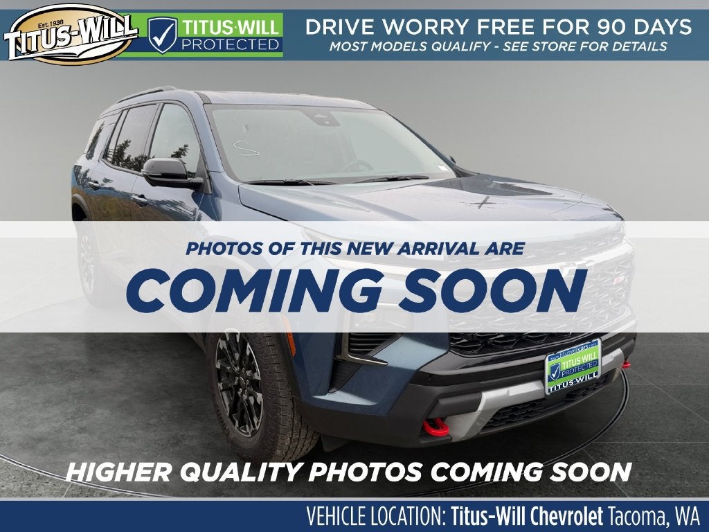 Lakeshore Blue Metallic 2026 Chevrolet Traverse SUV / Crossover Four-Wheel Drive Automatic