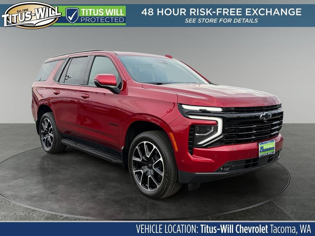 Radiant Red Tintcoat 2026 Chevrolet Tahoe SUV / Crossover Four-Wheel Drive Automatic
