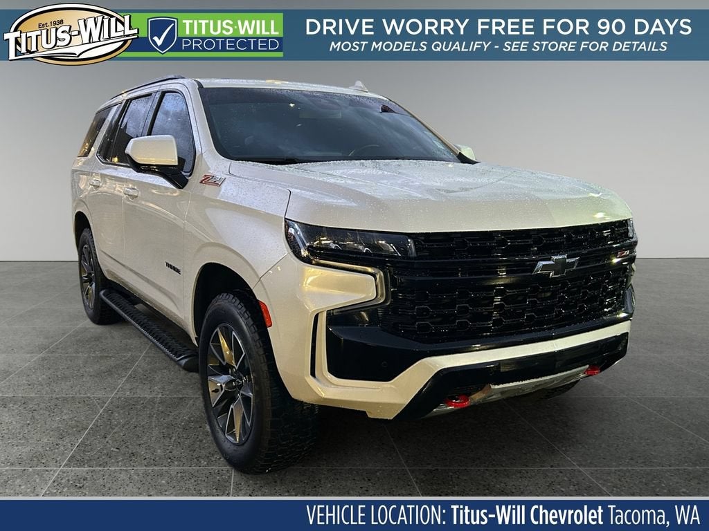 White (Iridescent Pearl Tricoat) 2023 Chevrolet Tahoe SUV / Crossover Four-Wheel Drive Automatic