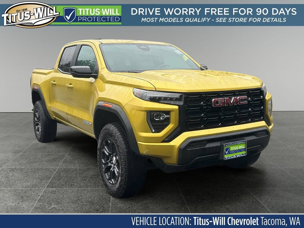 Solar Flare Metallic 2023 GMC Canyon Pickup Truck Four-Wheel Drive Automatic