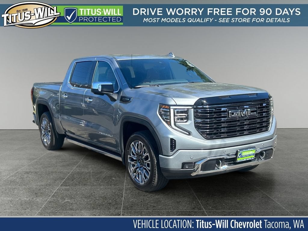 Sterling Metallic 2025 GMC Sierra 1500 Pickup Truck Four-Wheel Drive Automatic