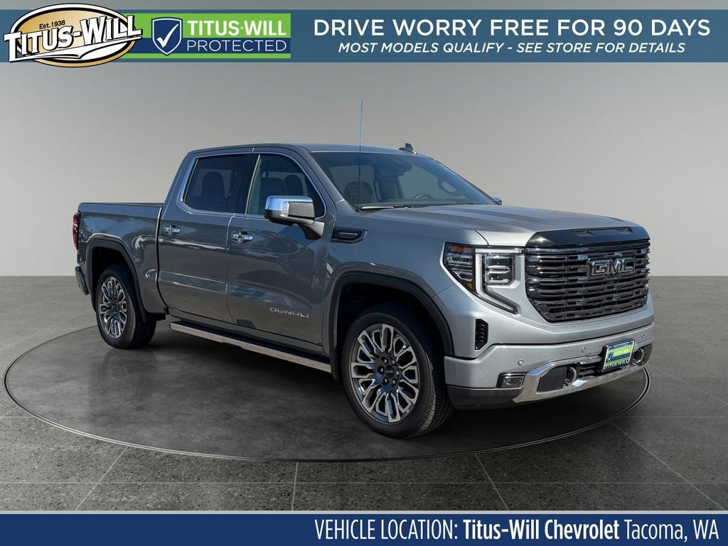 Sterling Metallic 2025 GMC Sierra 1500 Pickup Truck Four-Wheel Drive Automatic