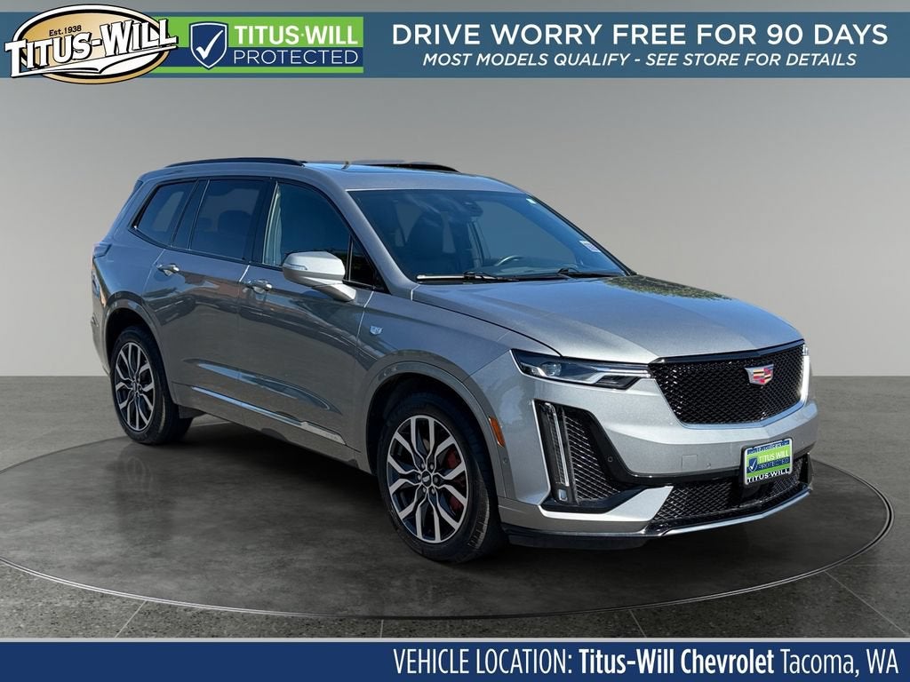 Argent Silver Metallic 2024 Cadillac XT6 SUV / Crossover Four-Wheel Drive Automatic