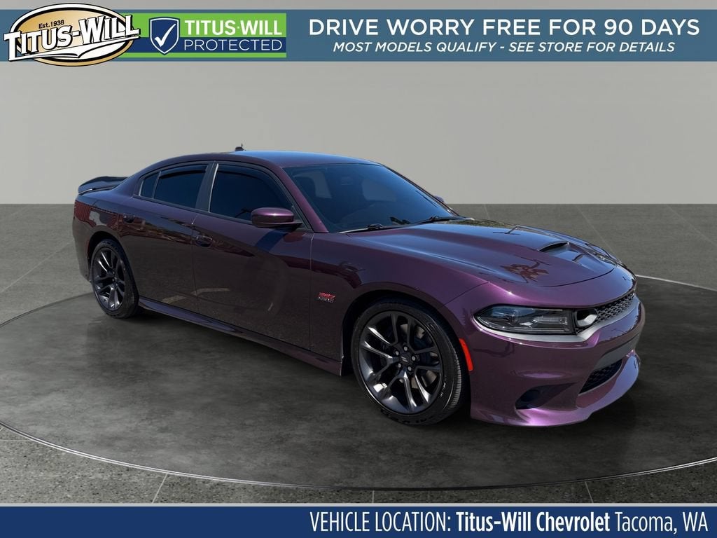 Purple 2021 Dodge Charger Sedan Rear-Wheel Drive 