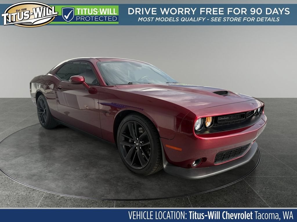 Red 2020 Dodge Challenger Coupe Rear-Wheel Drive 