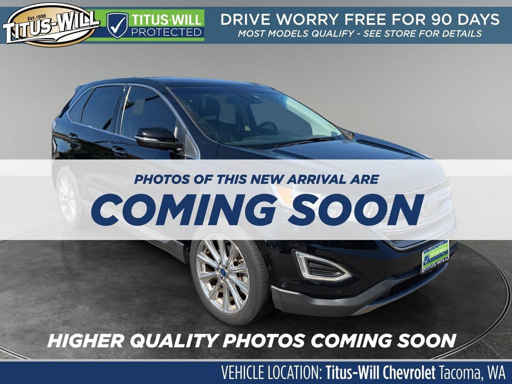 Black 2018 Ford Edge SUV / Crossover All-Wheel Drive 