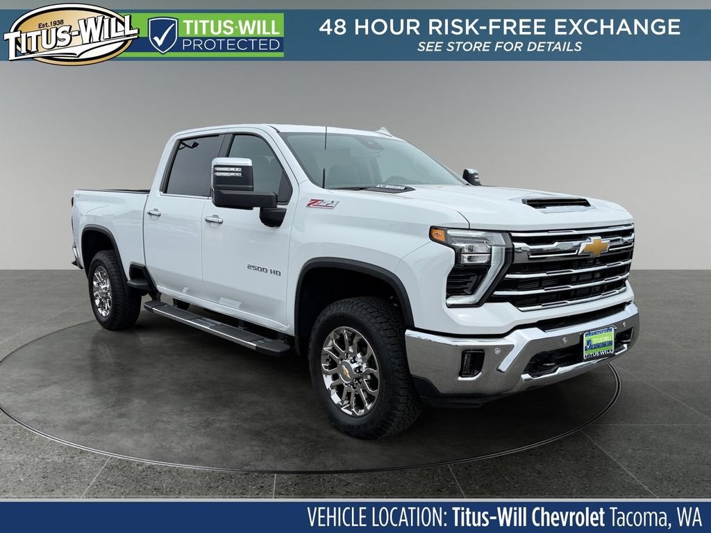 Summit White 2026 Chevrolet Silverado 2500HD Pickup Truck Four-Wheel Drive Automatic