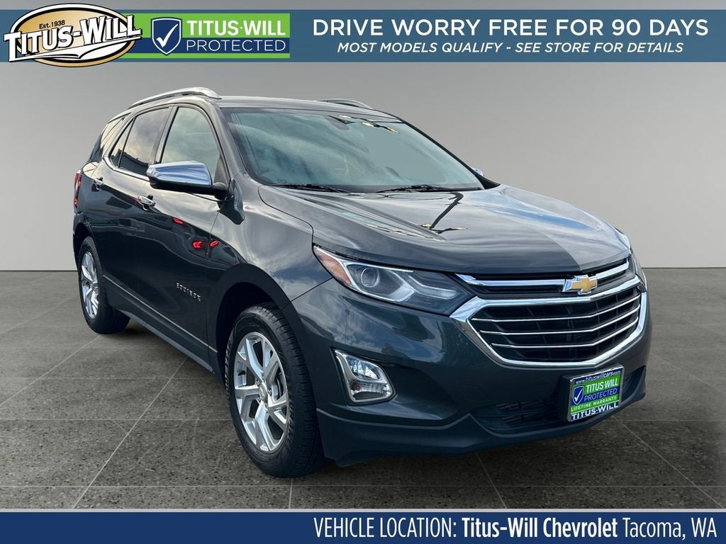 Nightfall Gray Metallic 2019 Chevrolet Equinox SUV / Crossover Four-Wheel Drive Automatic