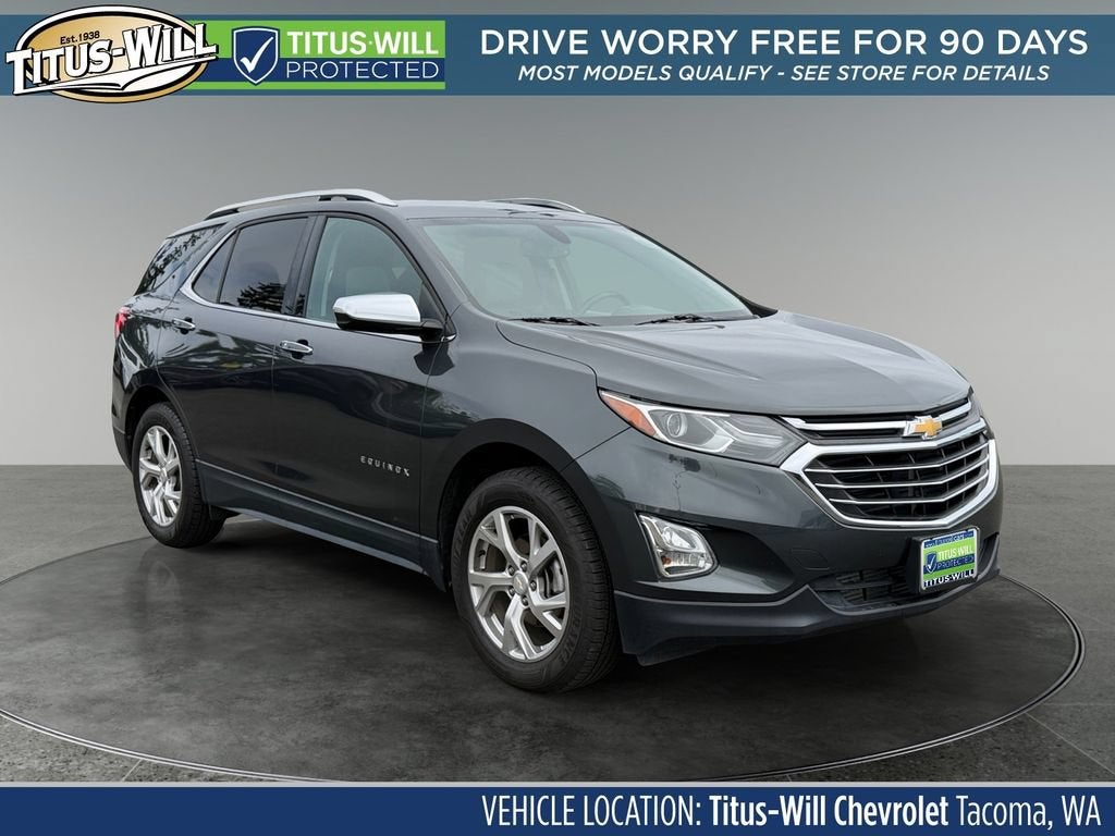 Nightfall Gray Metallic 2019 Chevrolet Equinox SUV / Crossover Four-Wheel Drive Automatic