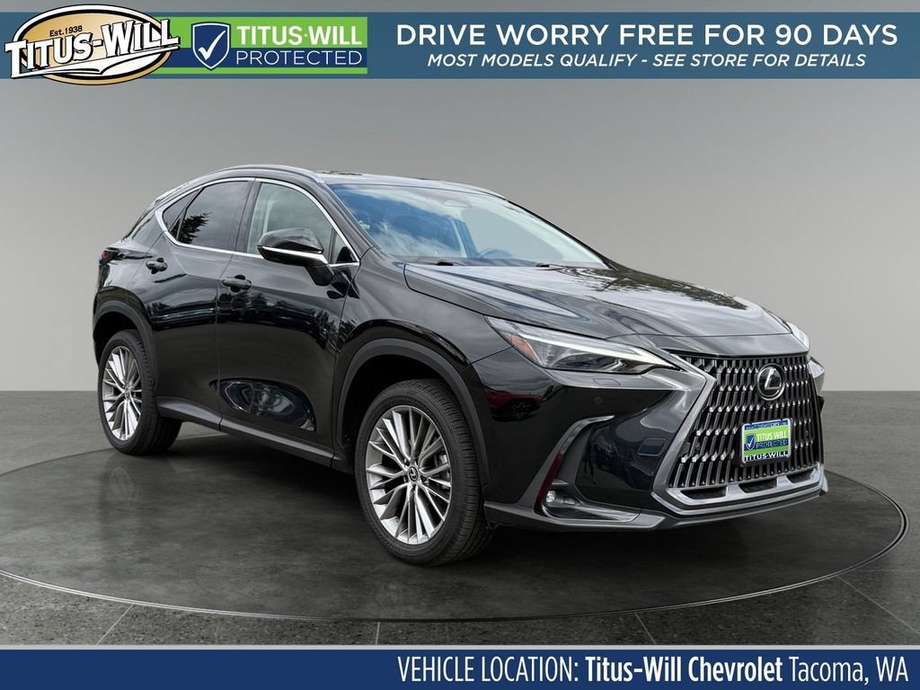 Black 2024 Lexus NX Hybrid SUV / Crossover All-Wheel Drive Continuously Variable Transmission