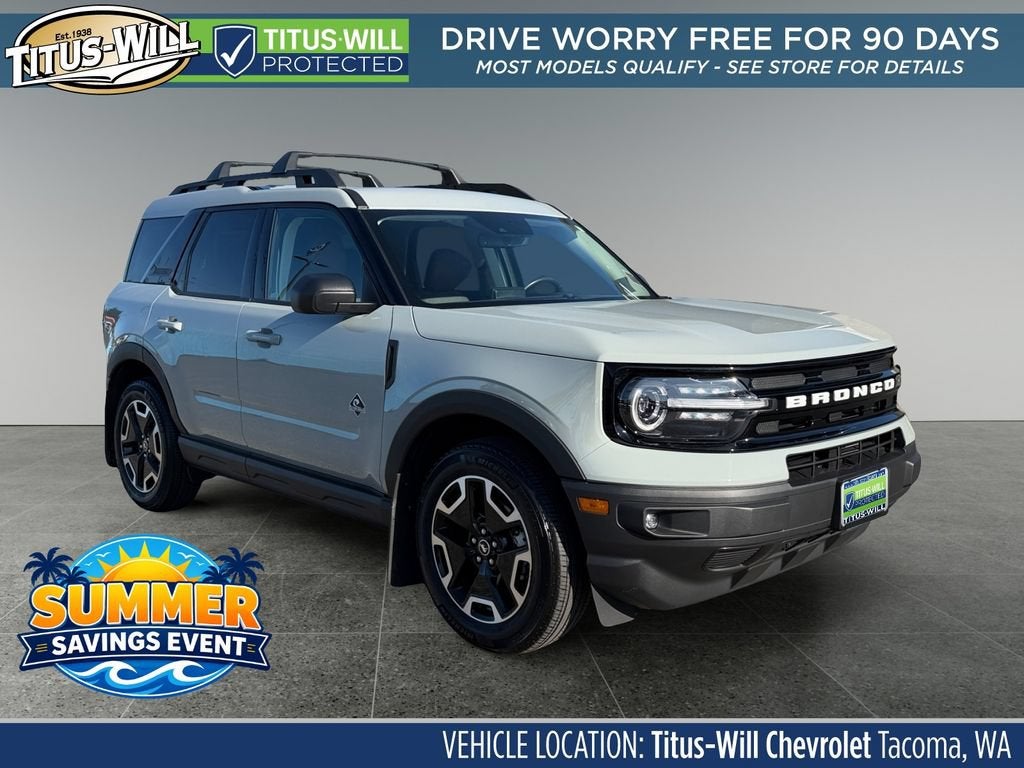 Gray 2023 Ford Bronco Sport SUV / Crossover All-Wheel Drive Automatic