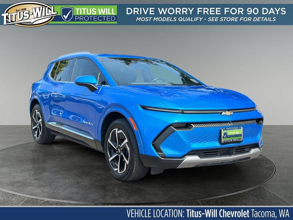 Riptide Blue Metallic 2024 Chevrolet Equinox EV SUV / Crossover All-Wheel Drive Automatic