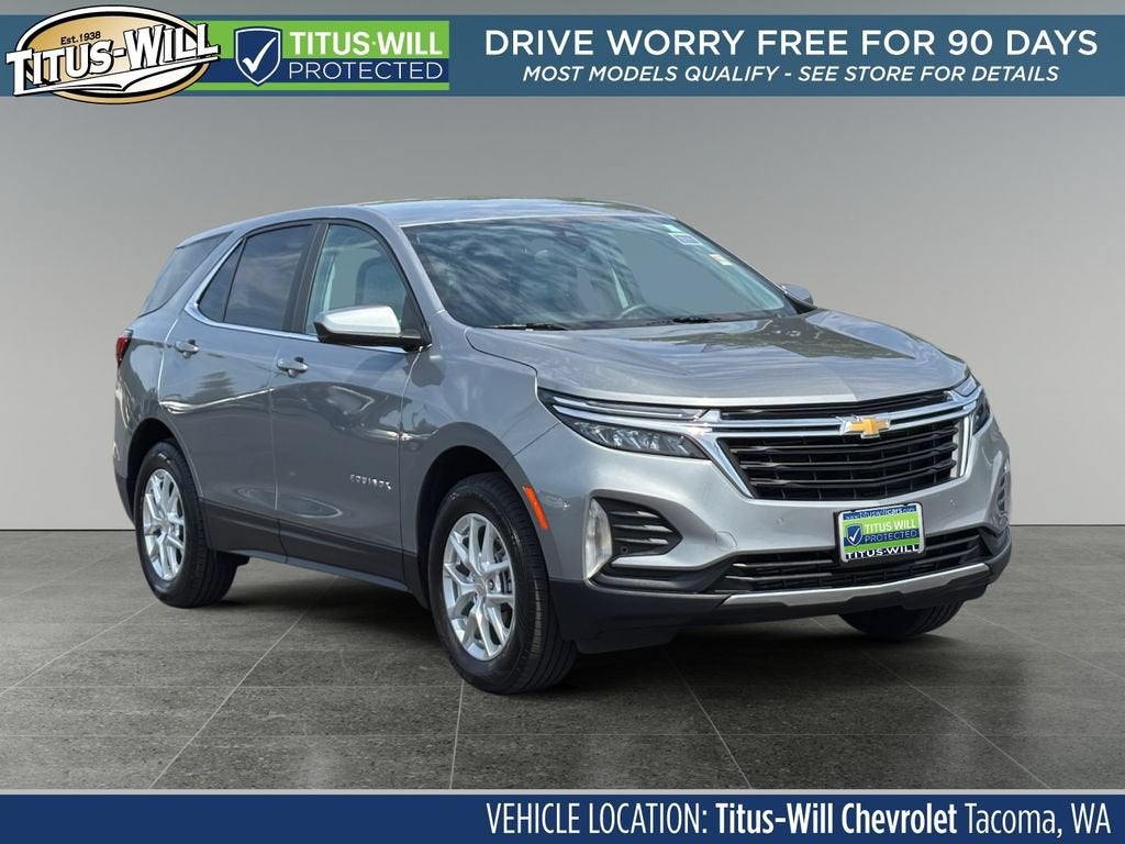 Sterling Gray Metallic 2024 Chevrolet Equinox SUV / Crossover Four-Wheel Drive 6-Speed Automatic Overdrive